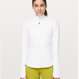 White Lululemon define jacket 10